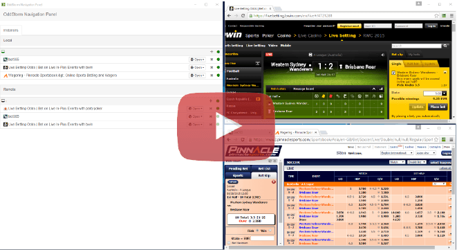 sports arbitrage betting navigation / surebet navigation